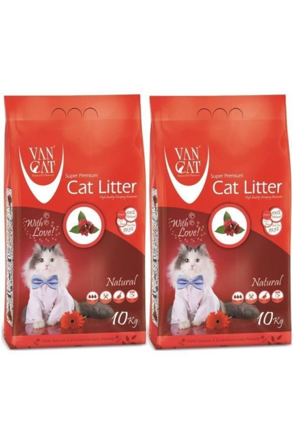 VanCat Natural Cat Lıtter 10 Kg 2 Adet