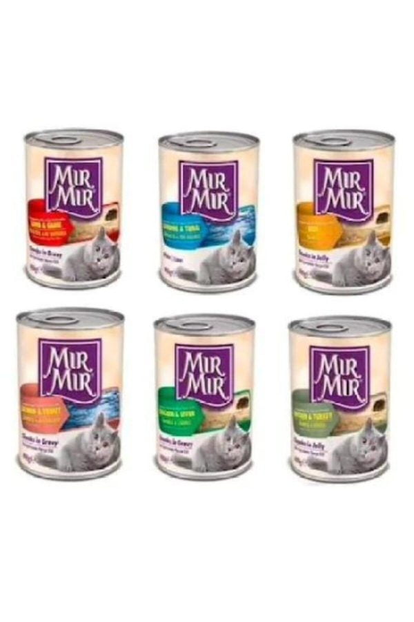 Mırmır Karışık Kedi Konserve 12x400gr