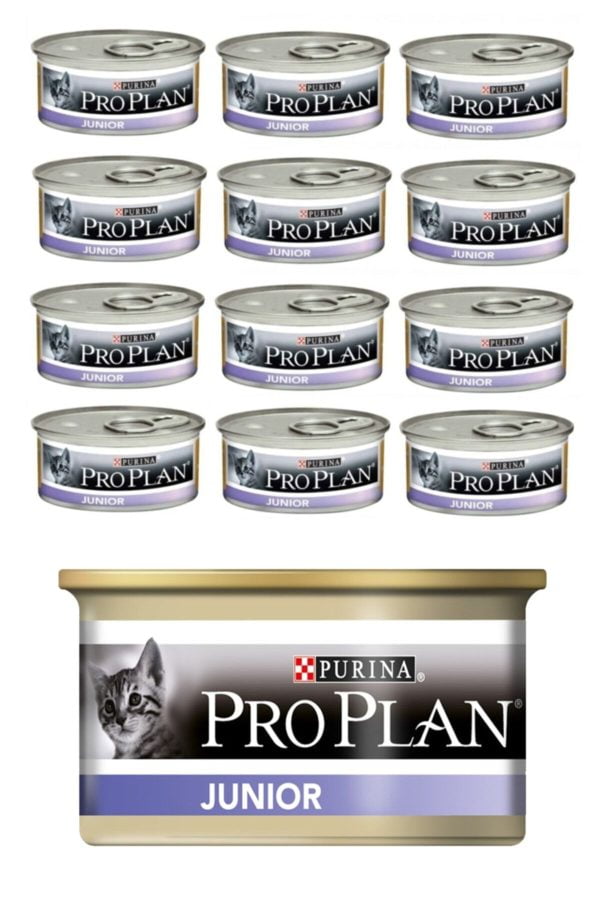 Pro Plan Junior Tavuklu Yavru Kedi Konservesi 85 Gr X 12 Adet