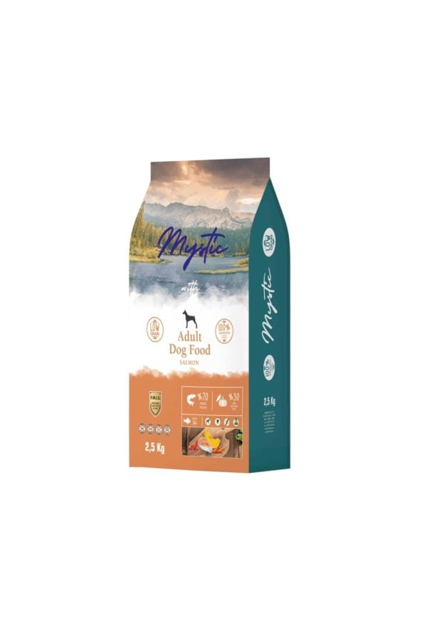 Mystic Az Tahıllı Somon Balıklı Yetişkin Köpek Maması 2,5 kg