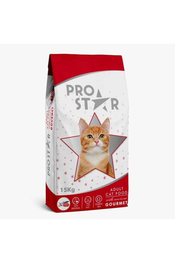 Pro Star Gurme Yetişkin Kedi Maması 15 Kg