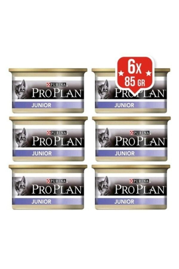 Pro Plan Junior Konserve Kedi Maması Tavuklu 85 G 6 Adet