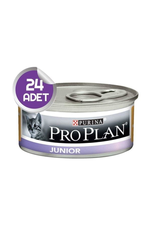 Pro Plan Junior Tavuk Etli Yavru Kedi Konservesi 24 adet X 85 gr