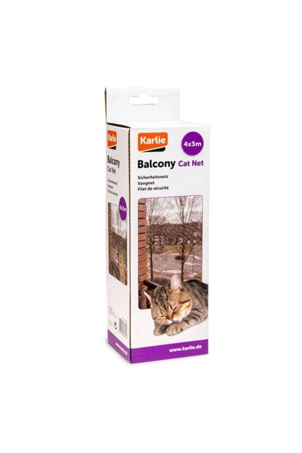 Karlıe Kedi Için Balkon Ağı 4m X 3m