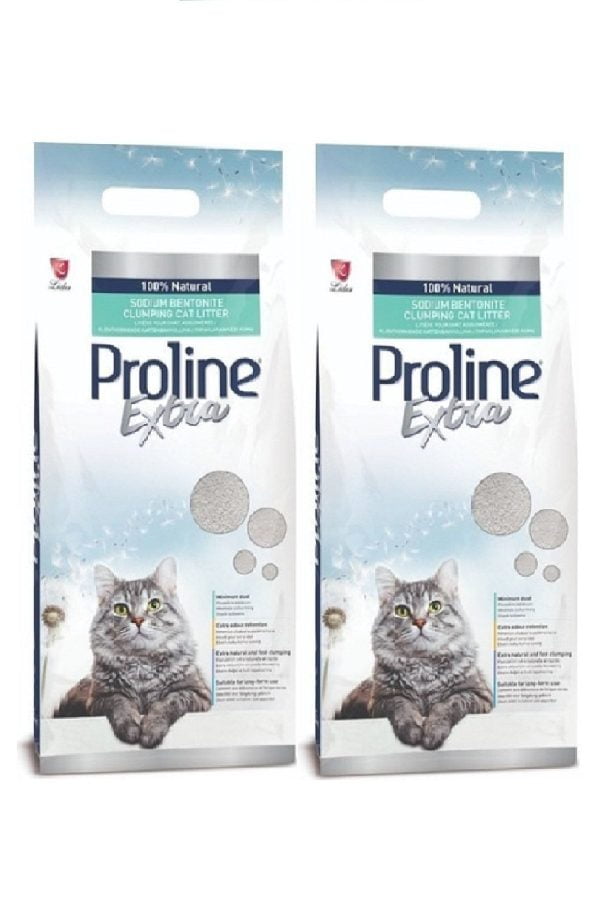 Proline Extra Sodium Bentonit Kedi Kumu 10 kg x 2 Adet
