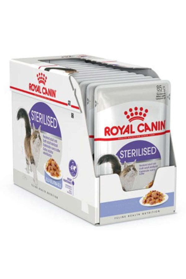 Royal Canin Jelly Sterilised Kısırlaştırılmış Yaş Kedi Maması 12 Adet 85 gr