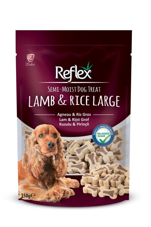 Reflex Semi-moist Köpek Ödülü Kuzu&prinç Large 150 Gr