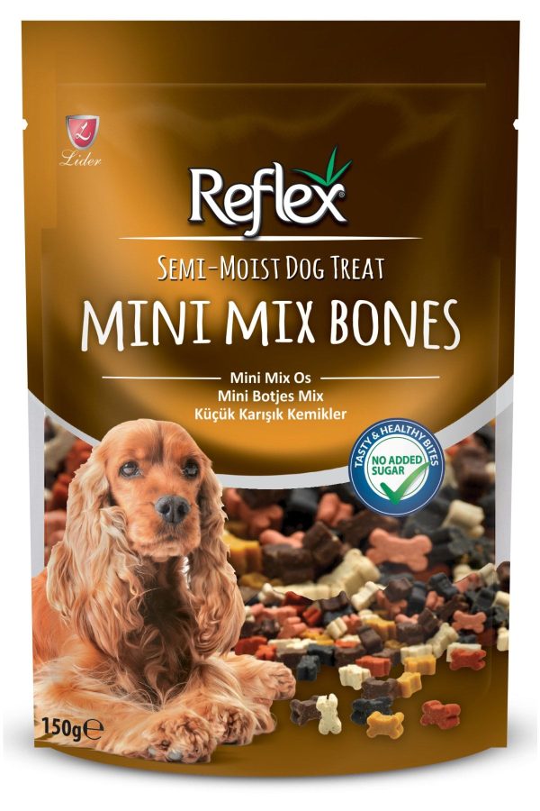 Reflex Semi-moist Köpek Ödülü Mini Mix Bones 150 Gr