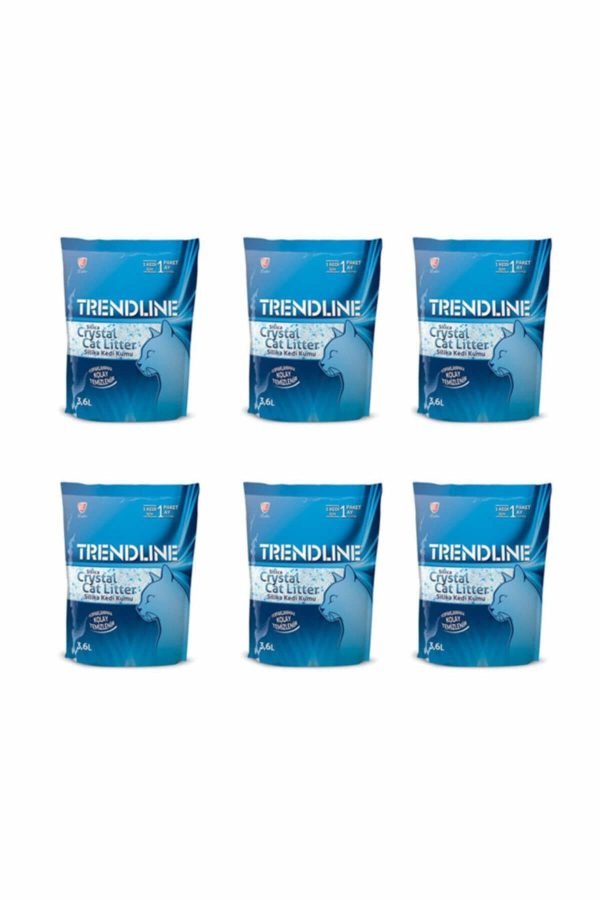 Trendline Kristal Silika Kedi Kumu 3.6 lt x 6 Adet