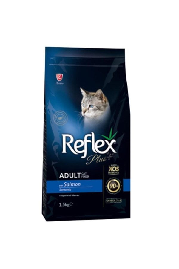 Reflex Plus Somon Balıklı Yetişkin Kedi Maması 1,5 kg