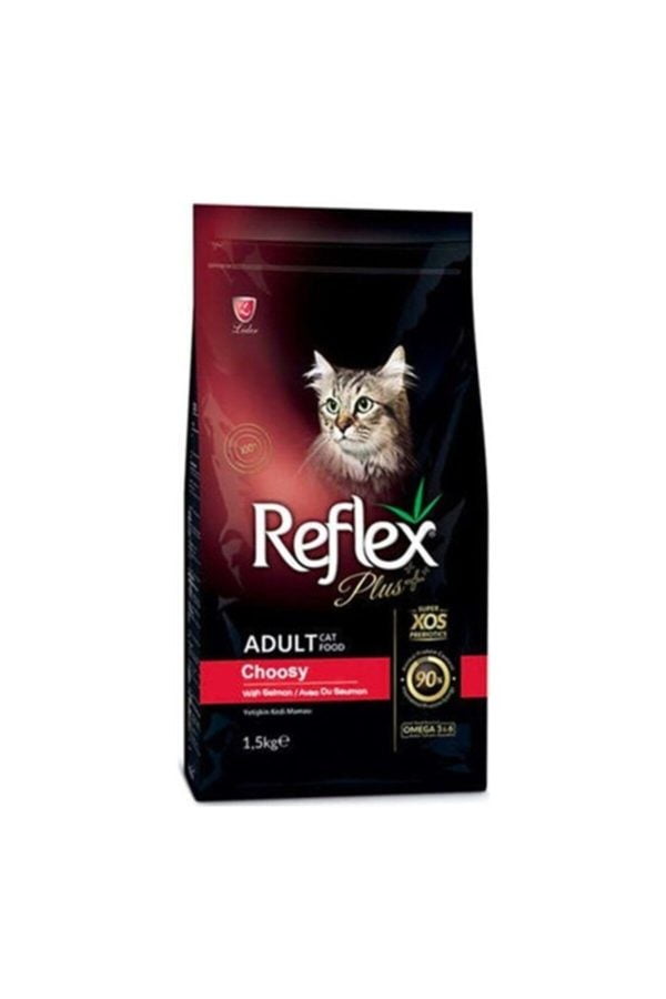 Reflex Plus Choosy Somonlu Seçici Yetişkin Kedi Maması 1,5 kg