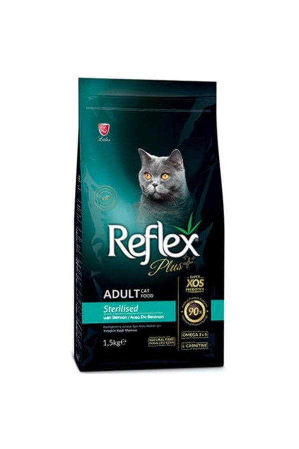 Reflex Plus Sterilised Somonlu Kısırlaştırılmış Kedi Maması 1,5 Kg