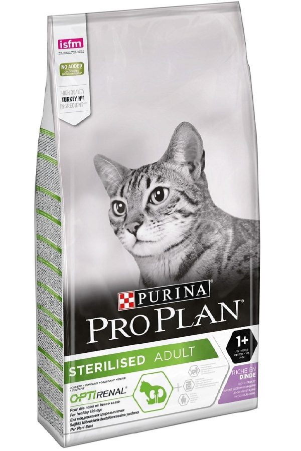 Pro Plan Renal Plus Sterilised Hindi Etli Kısırlaştırılmış Yetişkin Kedi Maması 10 kg