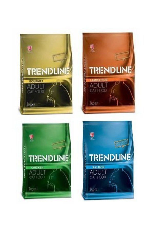 Trendline Mix Kedi Maması - 1 kg X 4 Adet
