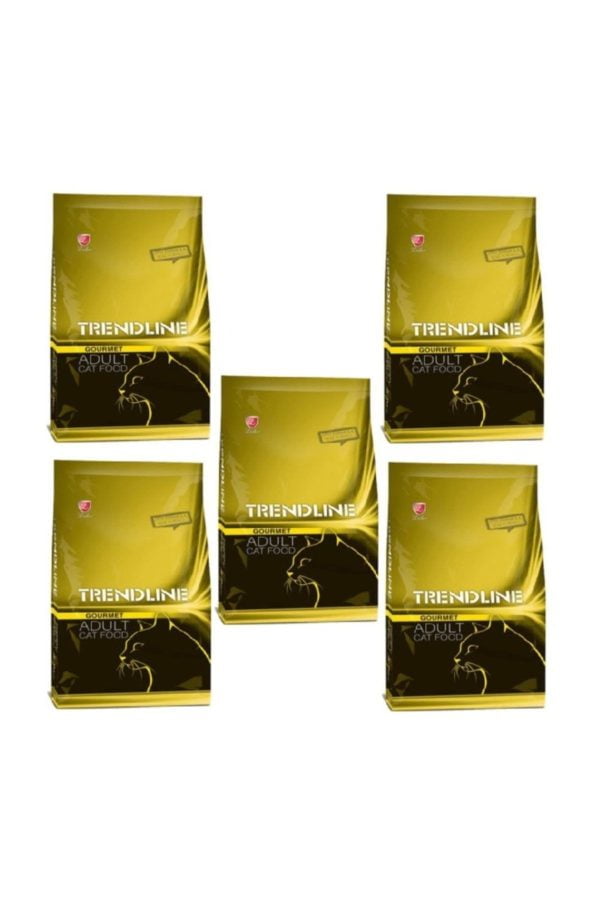 Trendline Gourmet Kedi Maması - 1 kg x 5 Adet