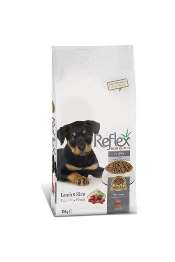 Reflex Puppy Lamb&Rice Kuzu Etli ve Pirinçli Yavru Köpek Maması 15 Kg