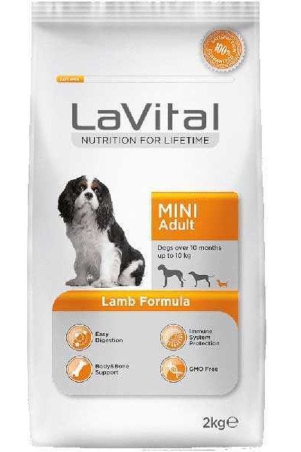 Lavital Kuzu Etli Küçük Irk Köpek Maması 2 Kg