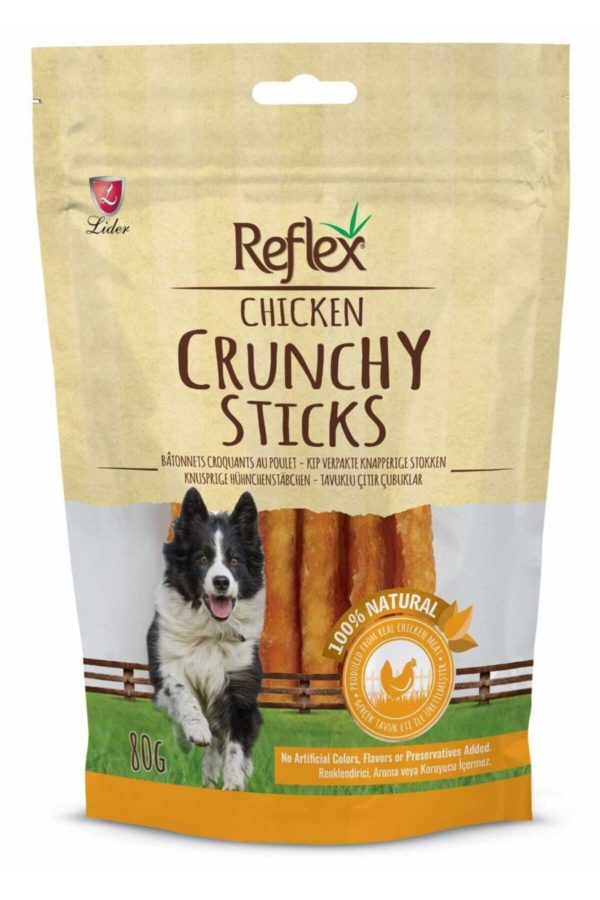 Reflex Chicken Crunchy Stıcks Tavuk Çıtır Çubukları 80gr
