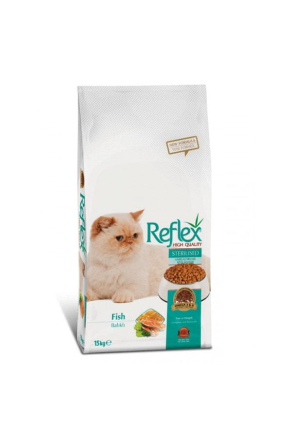Reflex Kısırlaştırılmış Balıklı Yetışkın Kedı Maması 15 kg