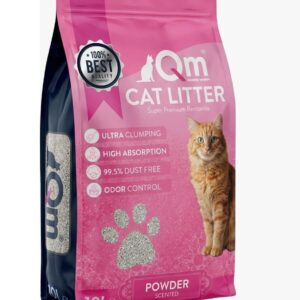 QM BEBEK PUDRA BENTONİT KEDİ KUMU 10 LT