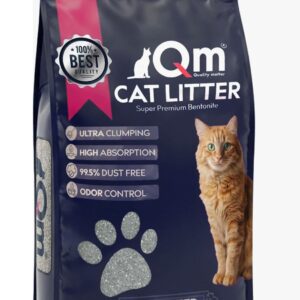 QM AKTİF KARBON BENTONİT KEDİ KUMU 10 LT