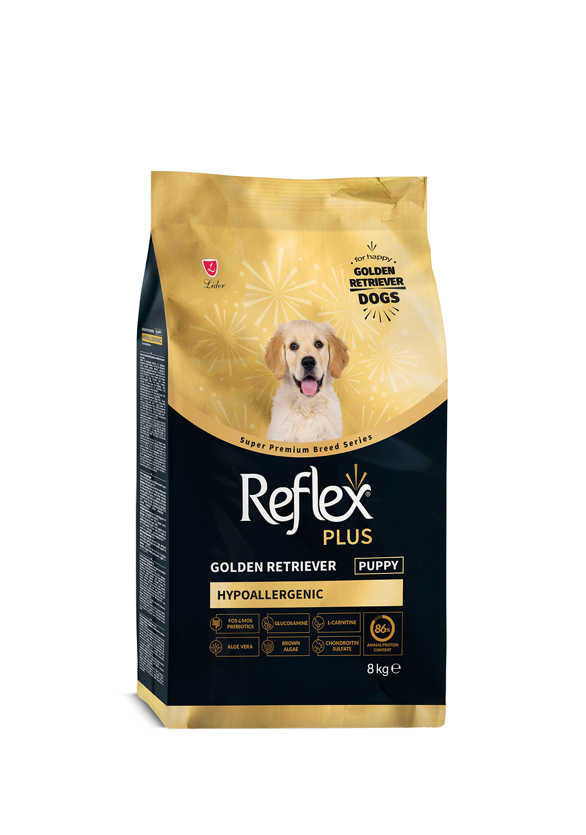 Reflex Plus Hipoalerjenik Golden Retriever Yavru Köpek Maması 8kg
