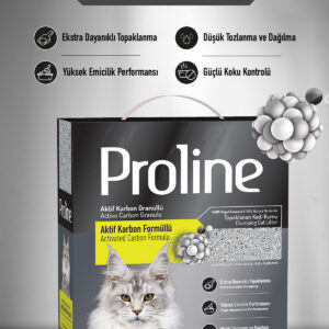 Proline Aktif Karbon Tanecikli Kedi Kumu 6 L