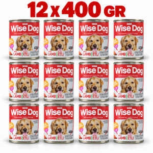 Wise Dog Etli Yetişkin Köpek Konserve Maması 400 gr x 12 adet