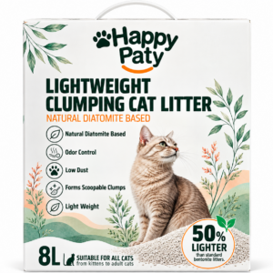 Happy Paty Lightweight Diatomit Kedi Kumu 8 Litre