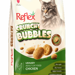 REFLEX CRUNCHY BUBBLES URİNARY TAVUKLU YETİŞKİN KEDİ MAMASI  1 KG