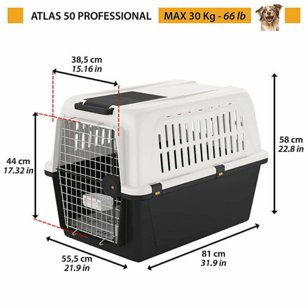 Ferplast Atlas 50 Köpek Taşıma Kafesi - Görsel 3