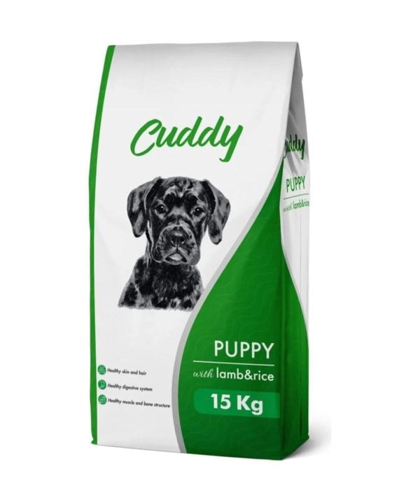 Cuddy Yavru Köpek Maması Kuzulu Pirinçli 15 kg