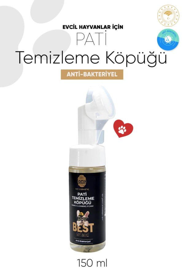 Doku Pet Cosmetic Kedi ve Köpek Pati Temizleme Köpüğü 150 ml - Görsel 2