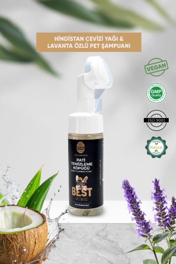 Doku Pet Cosmetic Kedi ve Köpek Pati Temizleme Köpüğü 150 ml - Görsel 4