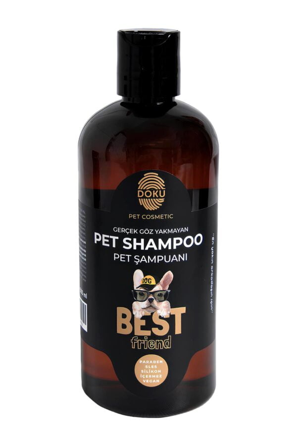 Doku Pet Cosmetic Kedi ve Köpekler İçin Göz Yakmayan Şampuan 500 ml - Görsel 4