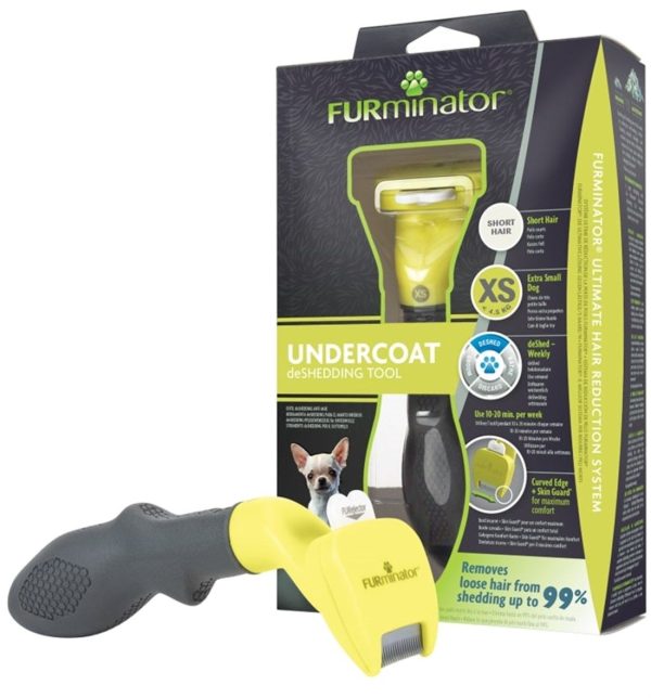 Furminator Short Hair XS Kısa Tüylü Mini/Küçük Irk Köpek Tarağı