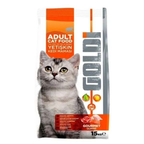 Goldi Gurme Yetişkin Kedi Maması 15 kg