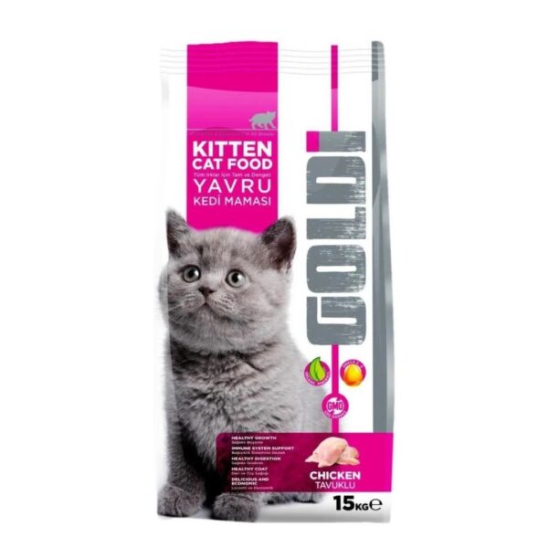 Goldi Kitten Tavuklu Yavru Kedi Maması 15 kg