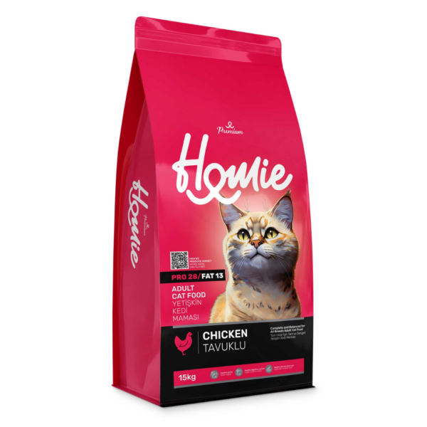 Homie Tavuklu Yetişkin Kedi Maması 15 kg
