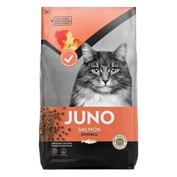 Juno Sterilised Somonlu Kısırlaştırılmış Kedi Maması 15 kg