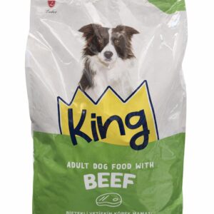 KİNG BİFTEKLİ KÖPEK MAMASI 7 KG