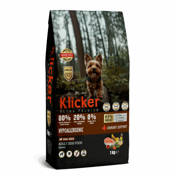 Klicker Mini Irk Yetişkin Köpek Maması Somonlu 12 kg