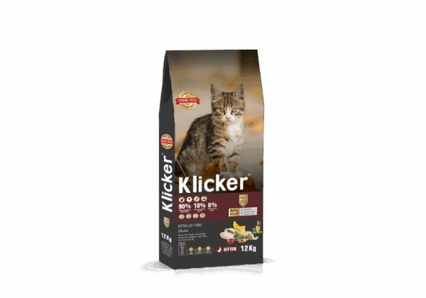 Klicker Yavru Kedi Maması Tavuklu 12 kg