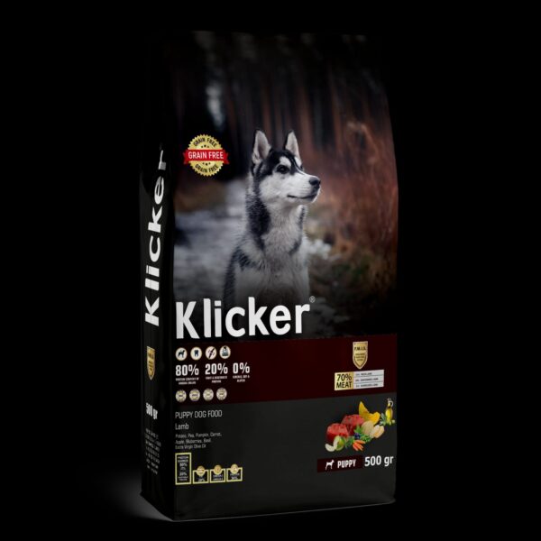 Klicker Yavru Köpek Maması Kuzulu 12 kg