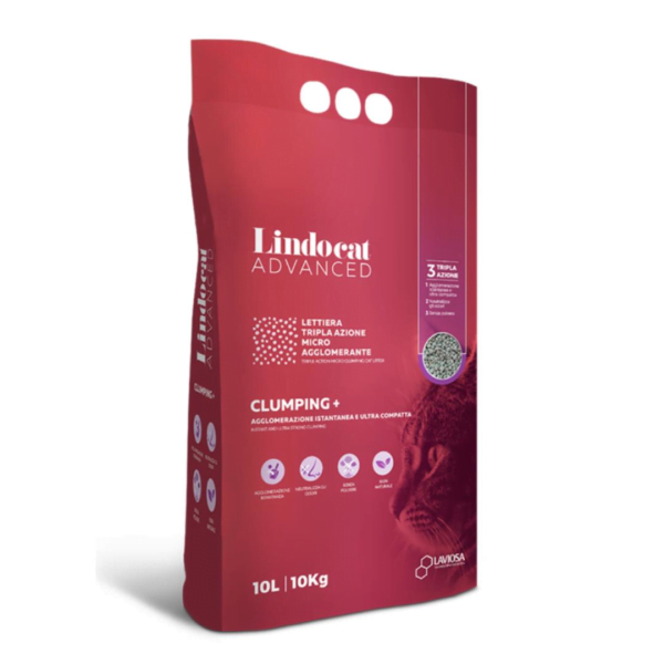 Lindocat Advanced Clumping+ Plus Kokusuz Kedi Kumu 10L