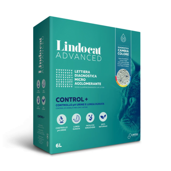 Lindocat Advanced Control + Hastalık Teşhis Eden Kedi Kumu 6 L