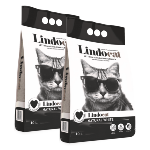 Lindocat Kokusuz Kalın Taneli Kedi Kumu 10 L x 2 Adet