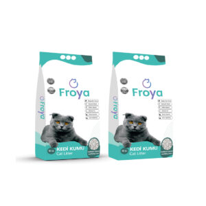 Froya Marsilya Sabun Kokulu Topaklanan Bentonit Kedi Kumu 10L x 2