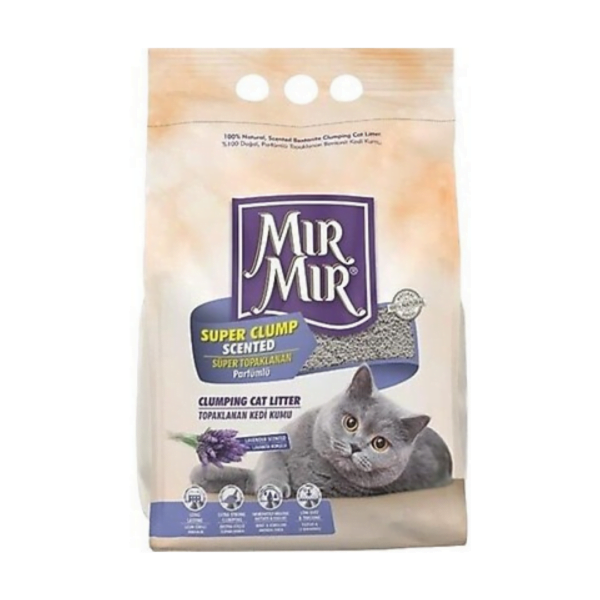 MırMır Super Clump Lavanta Kokulu Kedi Kumu 10 L