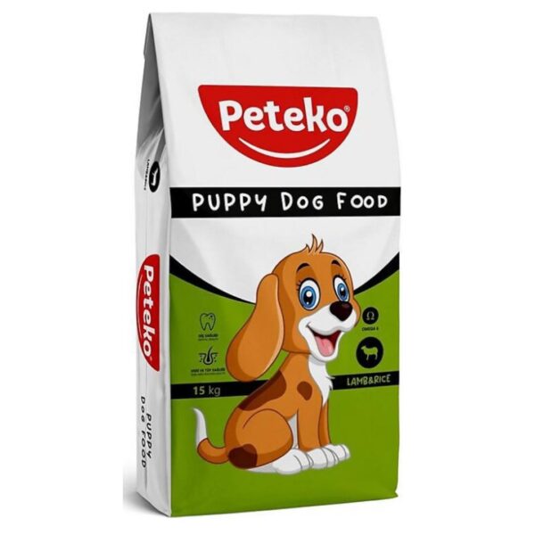 Peteko Kuzu Etli Yavru Köpek Maması 15 kg